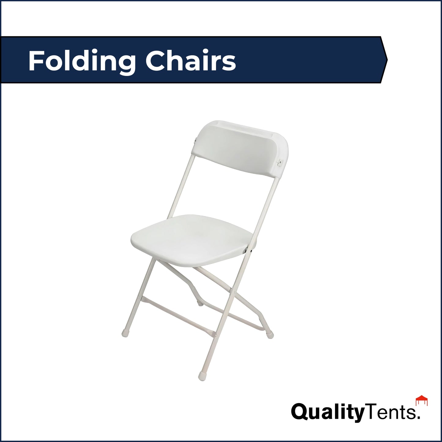 Folding Chairs (White)